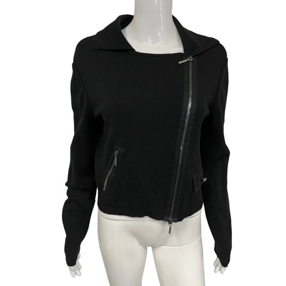 Philosophy di Alberta Ferretti Jackets & Blazers - PHILOSOPHY DI ALBERTA FERRETTI Black 100% Virgin Wool Long Sleeves Jacket 10